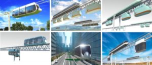 Skyway dopravní system budoucnosti - ovšem, zatím jen ve formě množství prezentačních videí a simulací.