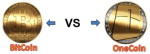 Zásadní rozdíly mezi Bitcoinem a pyramidovou kryptoměnou Onecoin.