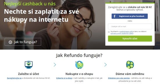 Jak funguje cashbackový portál Refundo.cz? Peníze z nákupu zpět.