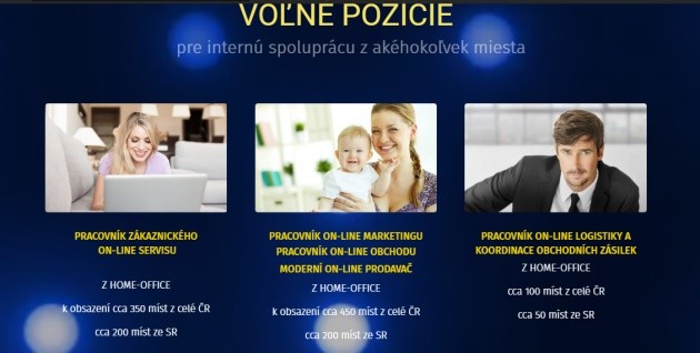 Volné pracovní pozice, které nabízí portál. Dohromady hledají údajně až 1000 lidí.