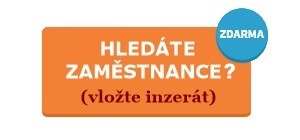 Hledáte zaměstnance? Zde můžete vložit vaši pracovní nabídku!