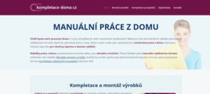 Úvodní stránka portálu kompletace-doma.cz