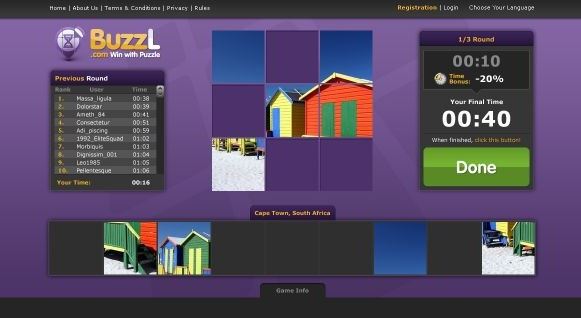 Buzzl.com byla skvělá puzzle hra, díky které jste mohli vyhrát zajímavé ceny a peníze.