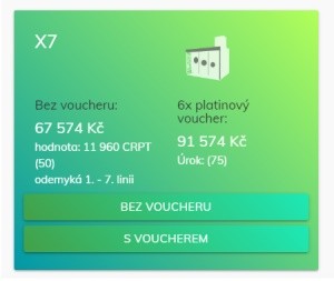 Na co všechno máte nárok při zakoupení balíčku X7? Jaká je návratnost?