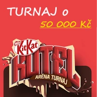 Kitkat kotel turnaj o 50 000 Kč.