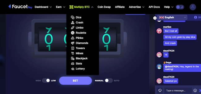 Multiply BTC kategorie.