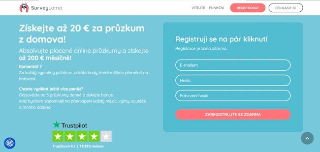 Úvodní stránka.